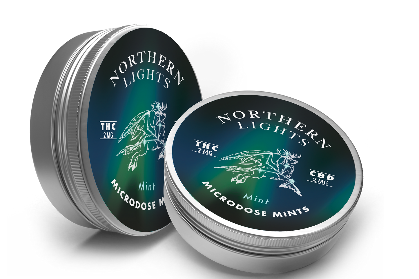 THC/CBD Microdose Mints